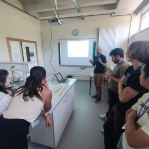 Workshop on electricity conductance by Dr Hervé Cadiou